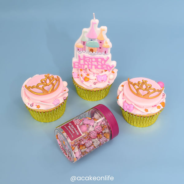 FunCakes Princess Charming 3D Sprinkle Medley 70g