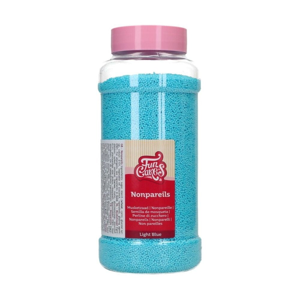 FunCakes Light Blue Nonpareil Sprinkles