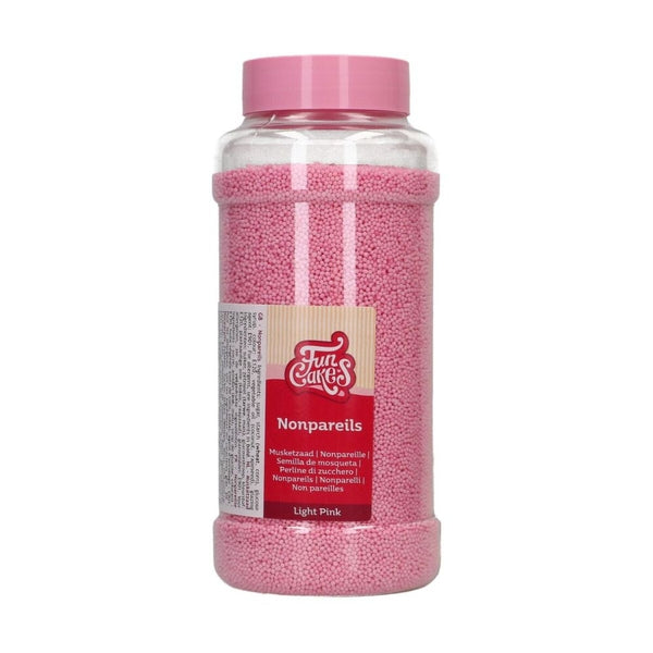 FunCakes Light Pink Nonpareil Sprinkles
