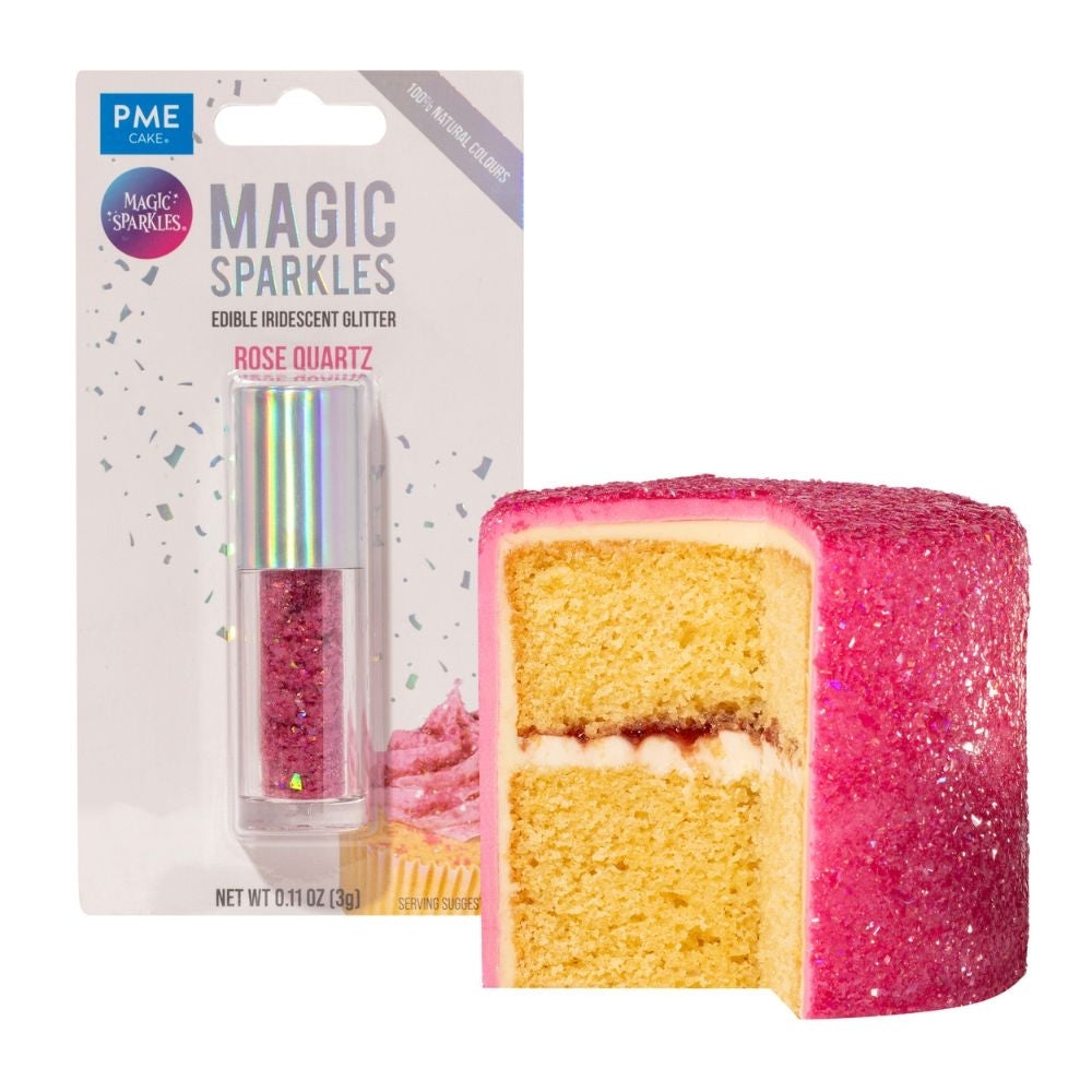PME Rose Quartz - Edible Iridescent Glitter Magic Sparkles