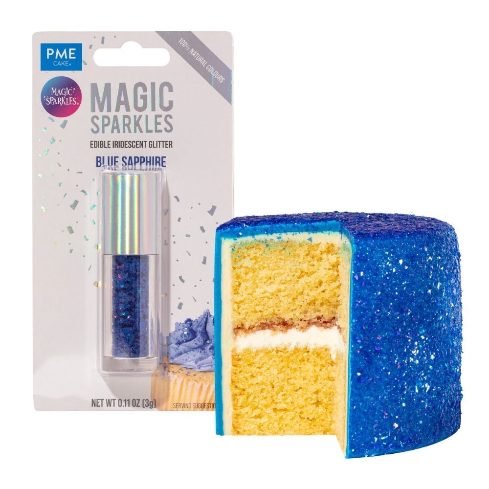 PME Blue Sapphire - Edible Iridescent Glitter Magic Sparkles