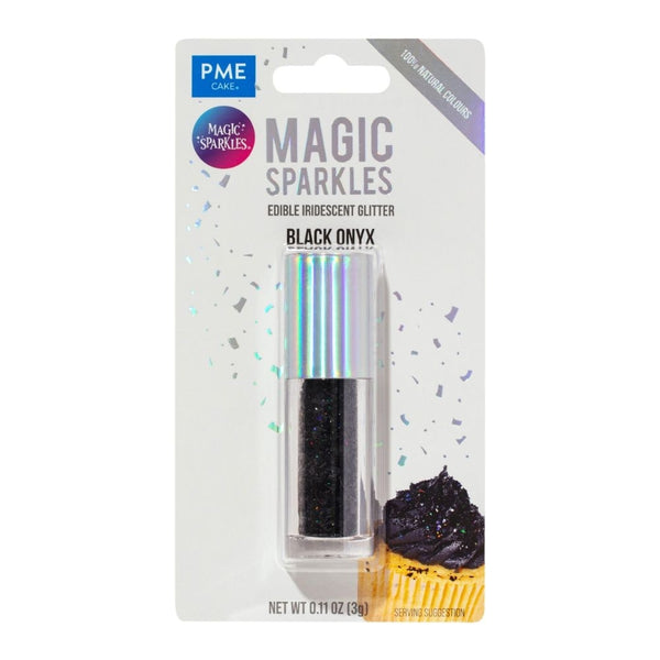 PME Black Onyx - Edible Iridescent Glitter Magic Sparkles