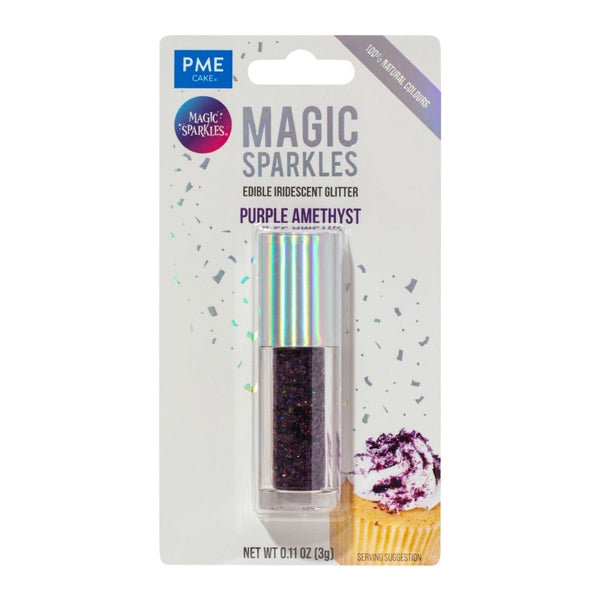 PME Purple Amethyst - Edible Iridescent Glitter Magic Sparkles