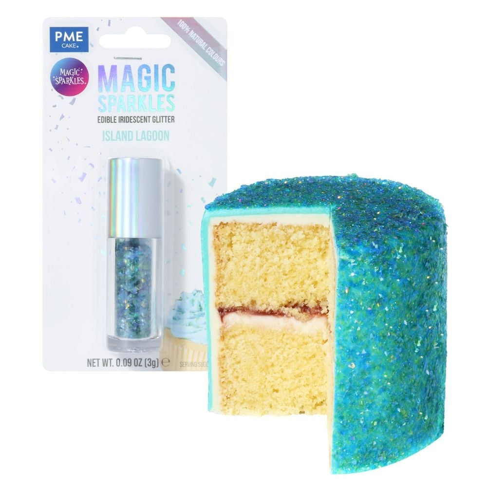 PME Island Lagoon - Edible Iridescent Glitter Magic Sparkles