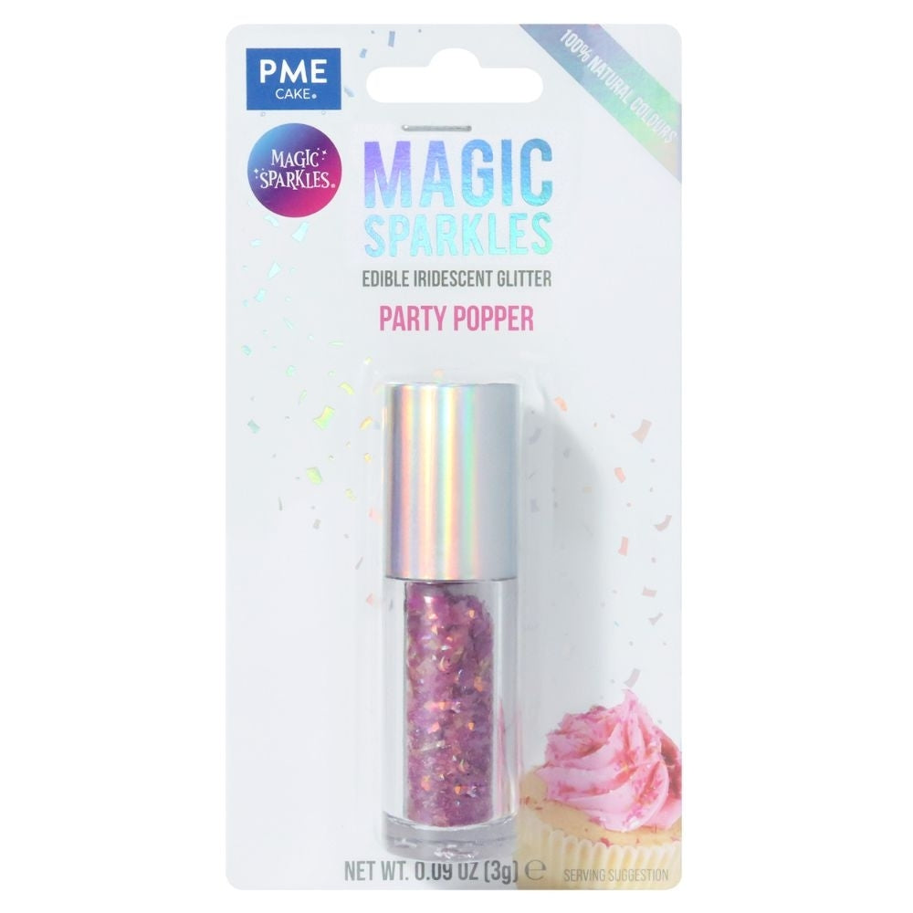 PME Party Popper - Edible Iridescent Glitter Magic Sparkles