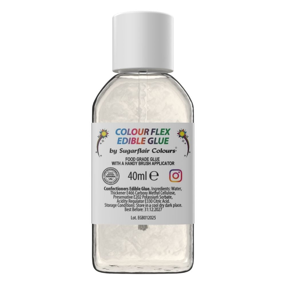 Sugarflair ColourFlex Glue With Brush 40ml
