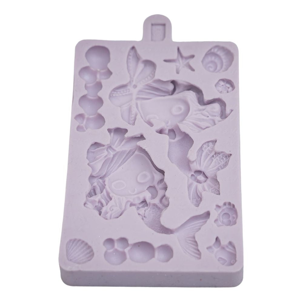 Karen Davies Mermaids Silicone Mould