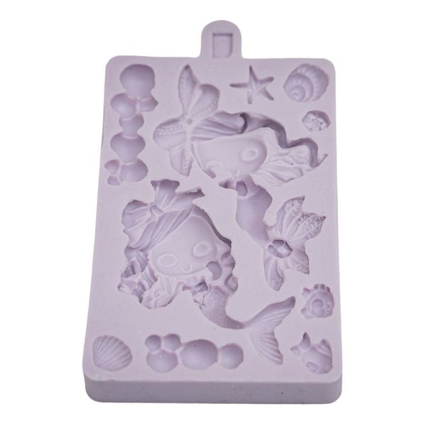 Karen Davies Mermaids Silicone Mould