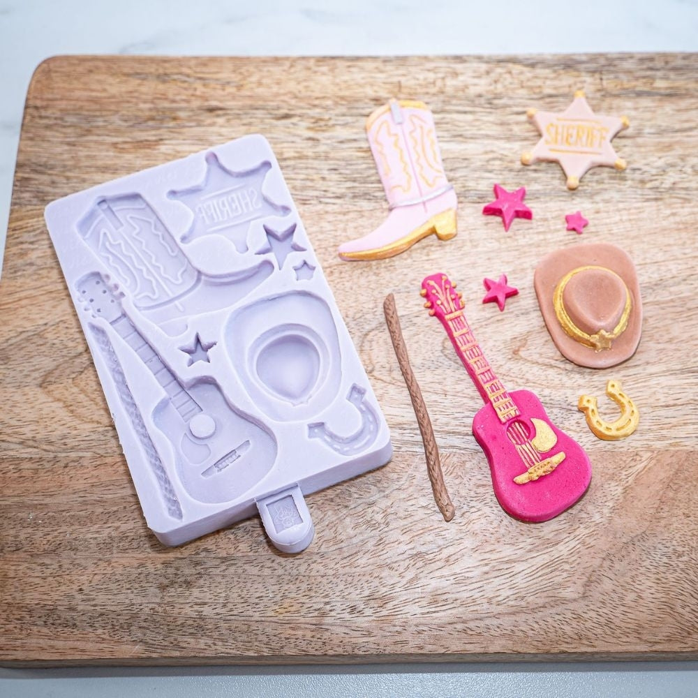 Karen Davies Country Western Silicone Mould