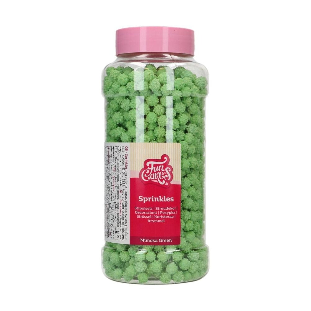 FunCakes Green Mimosa Sprinkles 500g