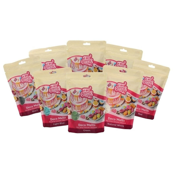 FunCakes LOW DATE - Green - 250g Deco Candy Melts - FunCakes [MARCH 2026]