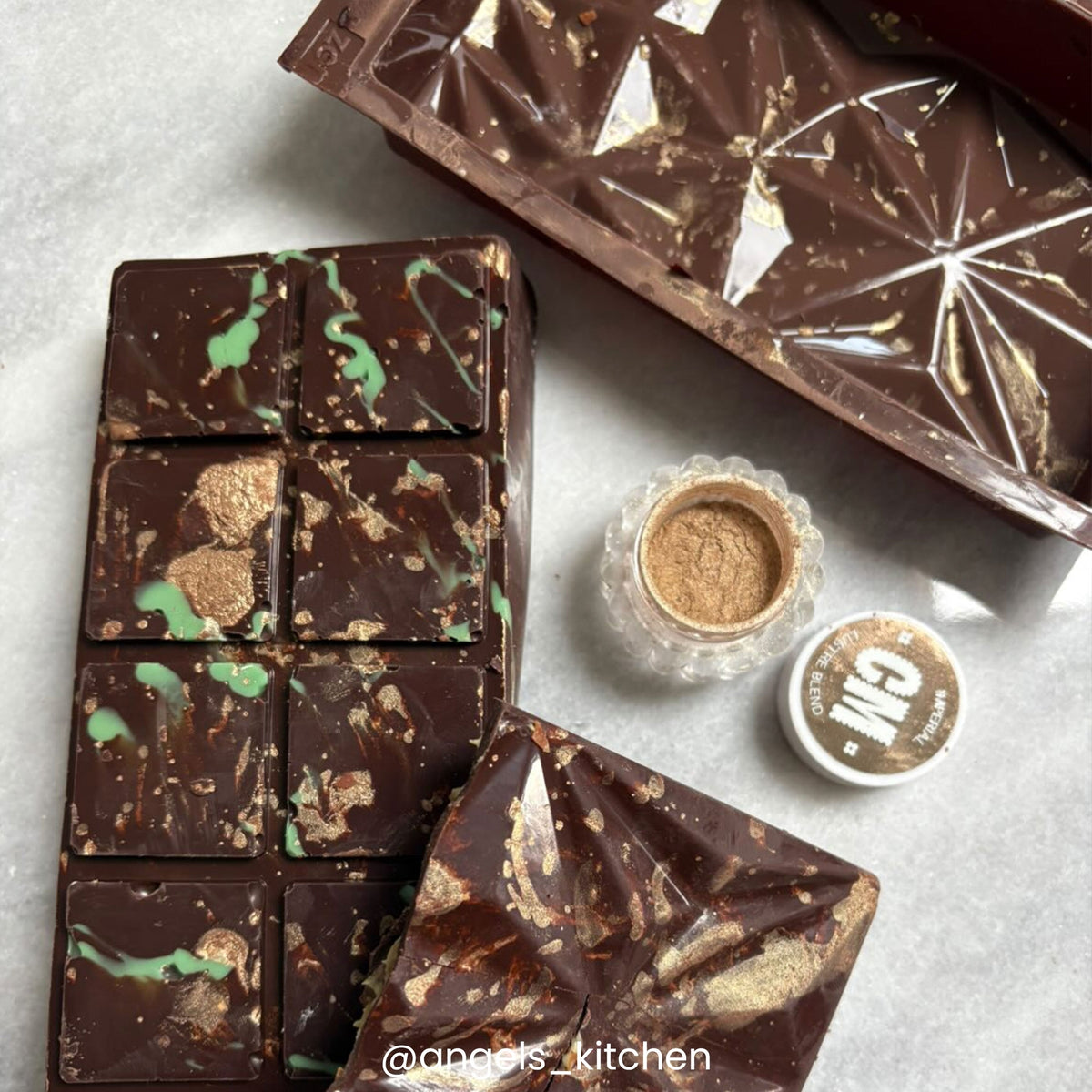 Zenker Dubai Chocolate Bar Silicone Mould
