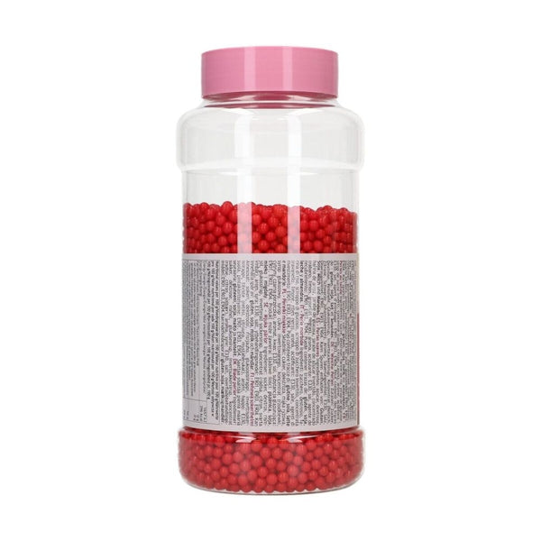 FunCakes 5mm Red Soft Pearls 500g