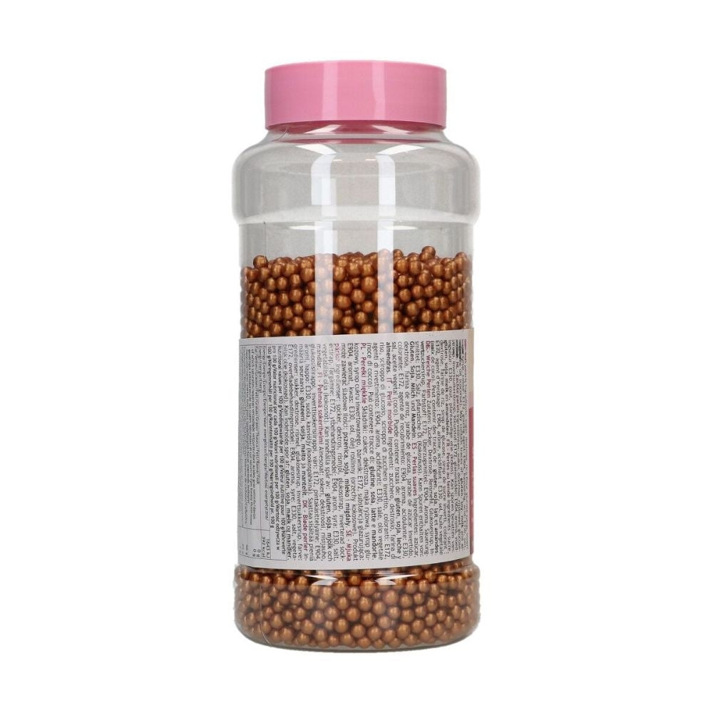 FunCakes 5mm Bronze Gold Soft Pearls 500g