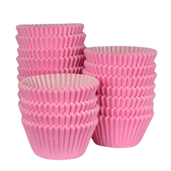 Doric Cake Craft Pink Muffin Baking Cases x 50