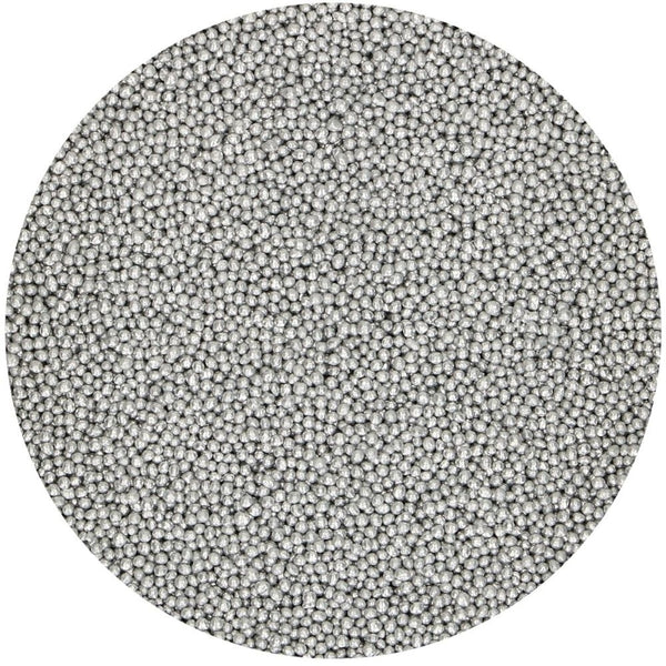 FunCakes Silver Nonpareil Sprinkles