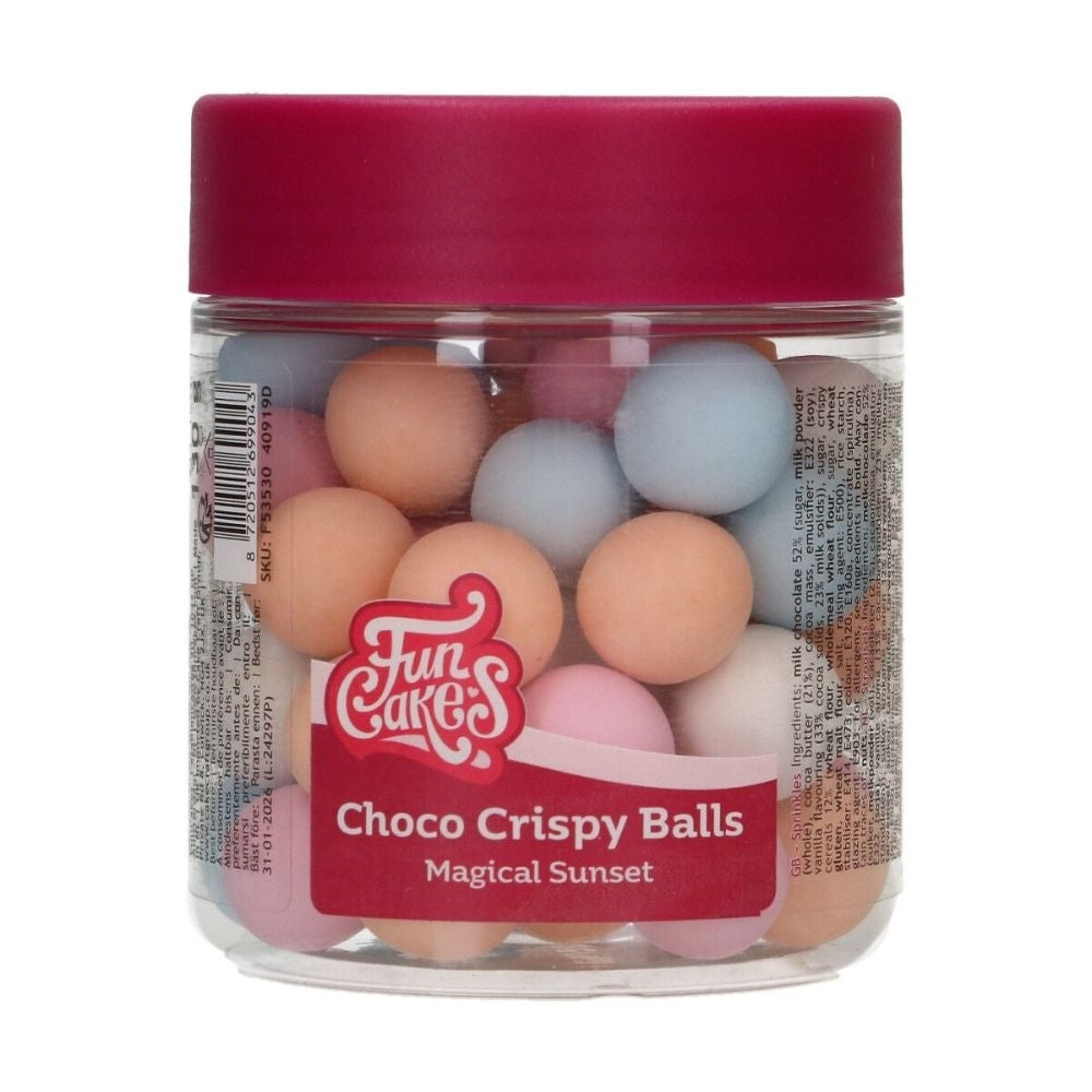 FunCakes Magical Sunset Choco Crispy Balls 130g