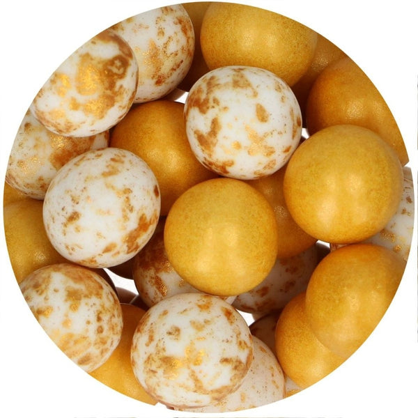 FunCakes Glamour Gold Choco Crispy Balls 130g
