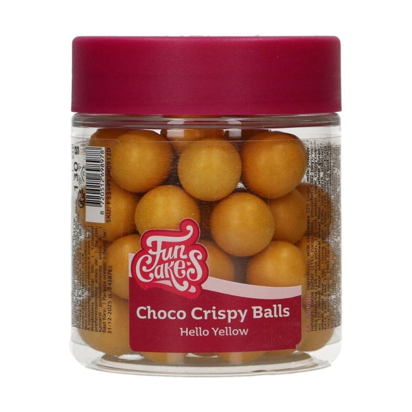 FunCakes Hello Yellow Choco Crispy Balls 130g