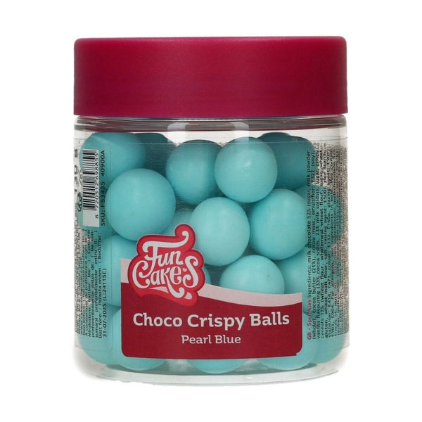 FunCakes Bubblegum Blue Choco Crispy Balls 130g