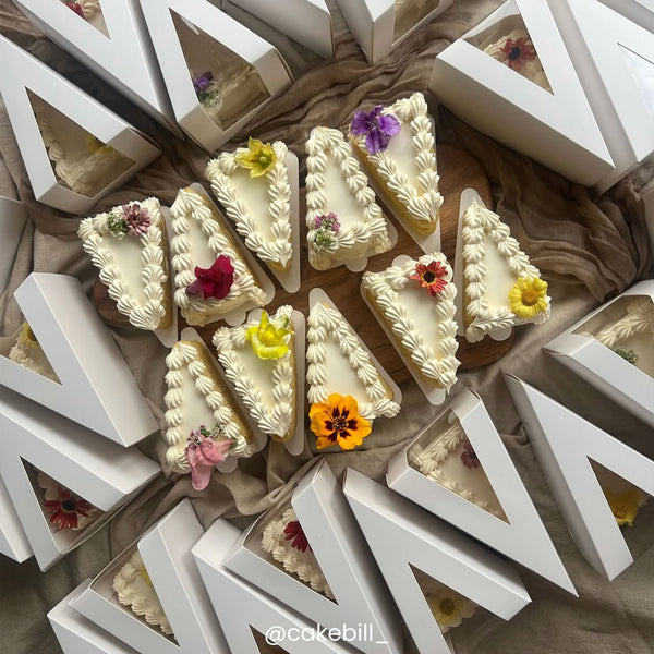 Simply Making Large Cake Slice Box - Pack Of 10