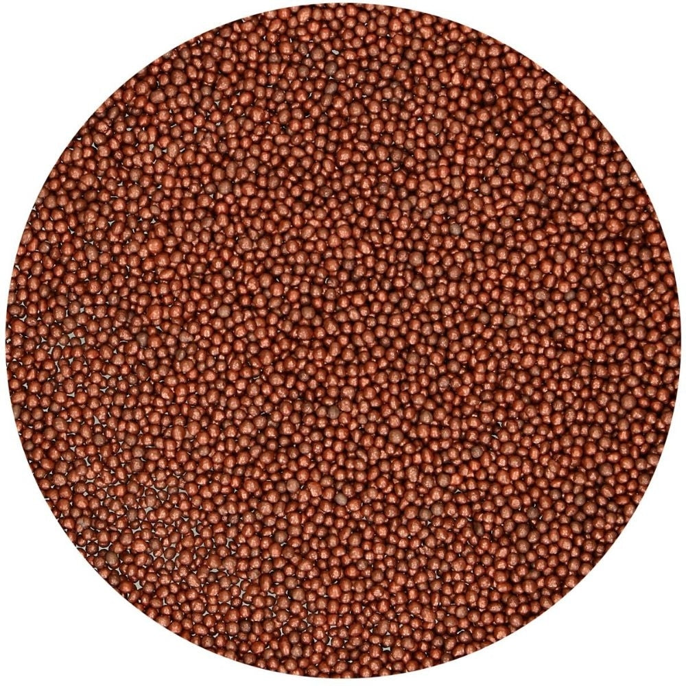FunCakes Bronze Nonpareil Sprinkles 80g