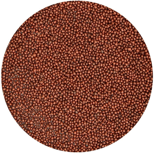 FunCakes Bronze Nonpareil Sprinkles 80g