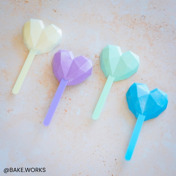 Simply Making Green Pastel Cakesicle Sticks x 10