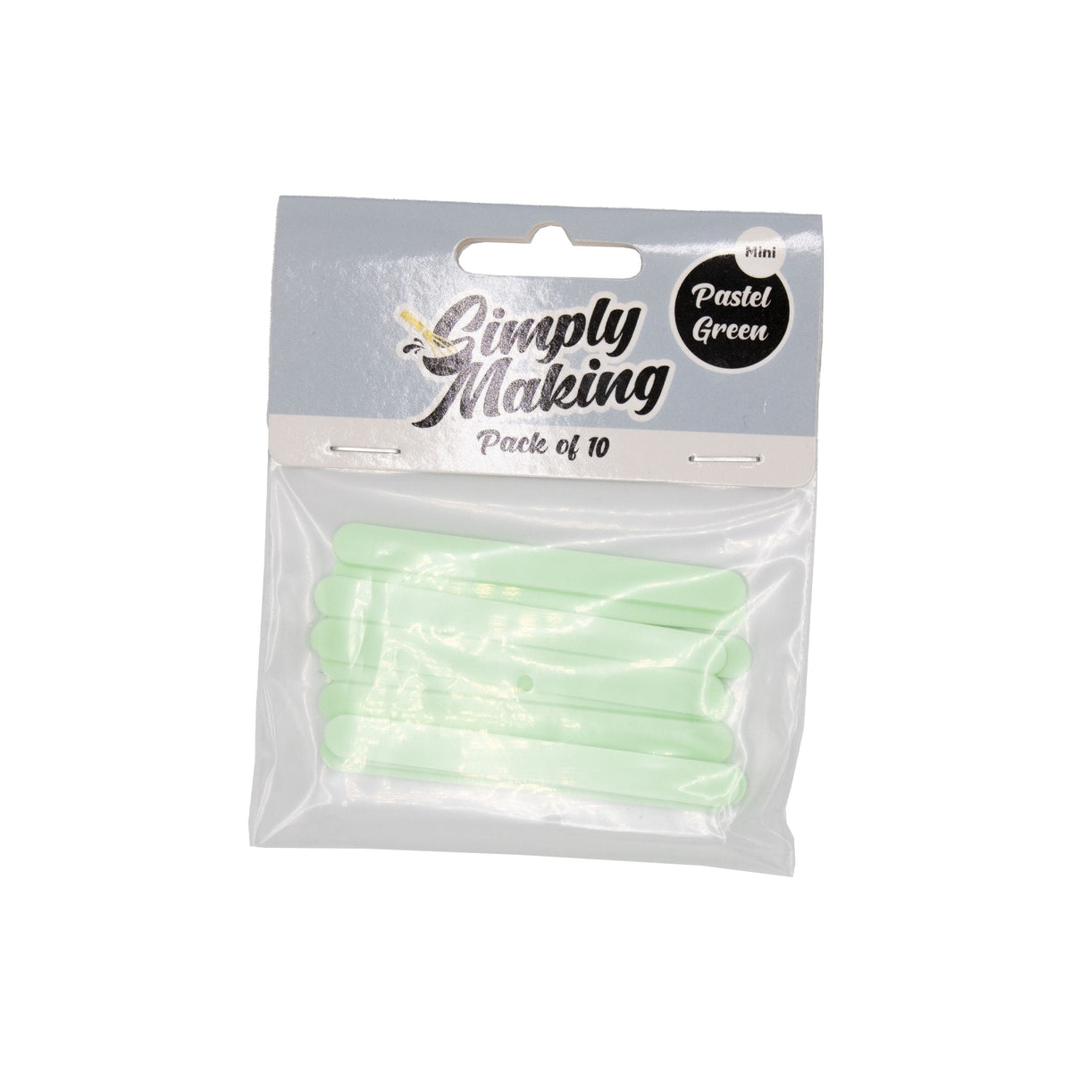 Simply Making Green Pastel Cakesicle Sticks x 10