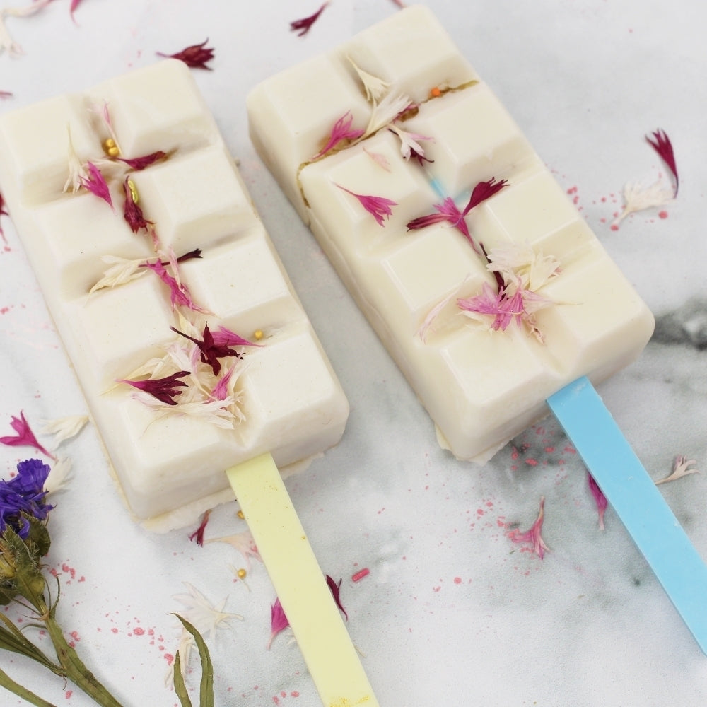 Simply Making Yellow Pastel Cakesicle Sticks x 10
