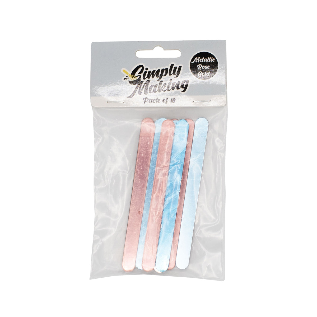 Simply Making Rose Gold Metallic Cakesicle Sticks x 10
