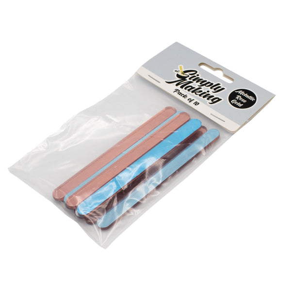 Simply Making Rose Gold Metallic Cakesicle Sticks x 10