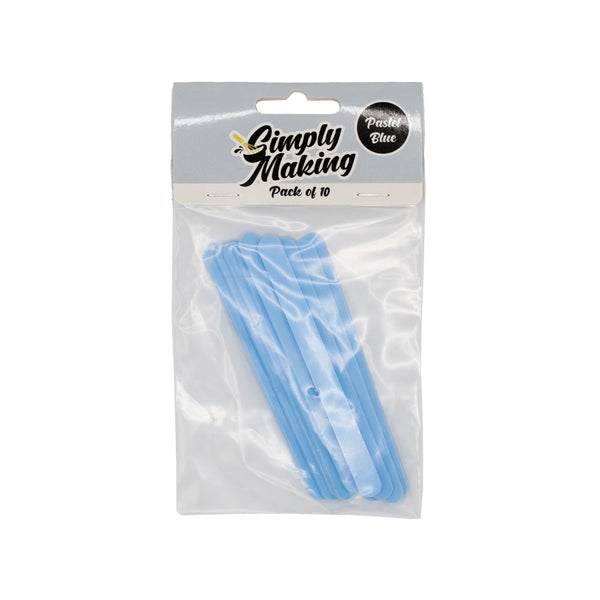 Simply Making Blue Pastel Cakesicle Sticks x 10