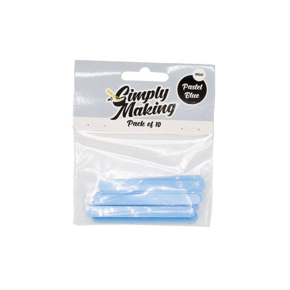 Simply Making Blue Pastel Cakesicle Sticks x 10