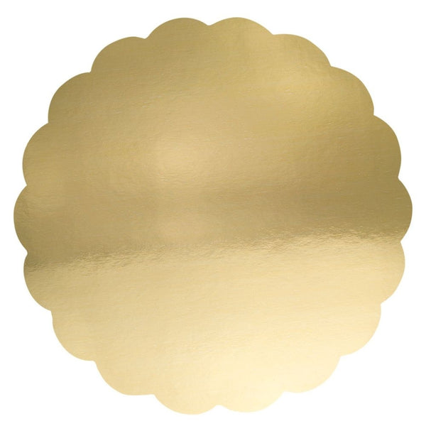 PME Gold Scallop Mirror Cake Board Pack Of 3