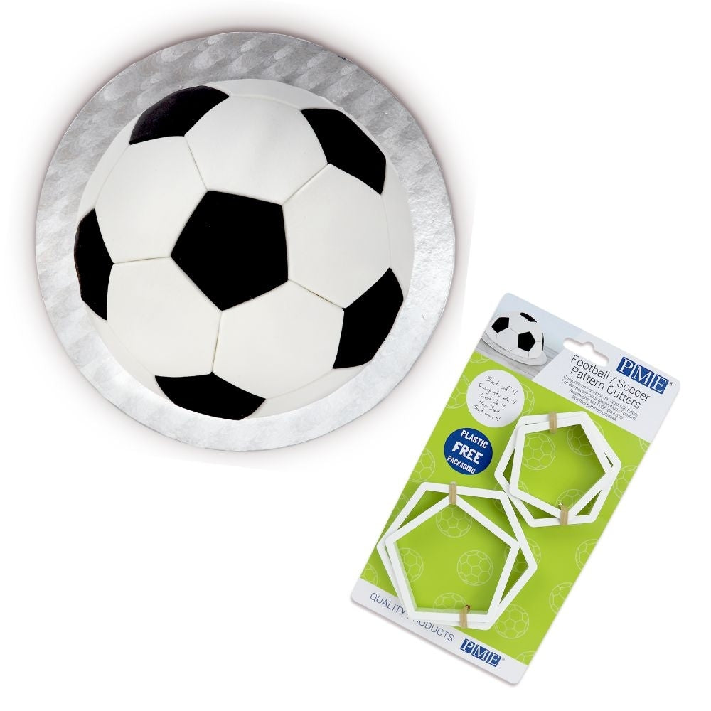 PME Football Pattern Cutters - Set of 4