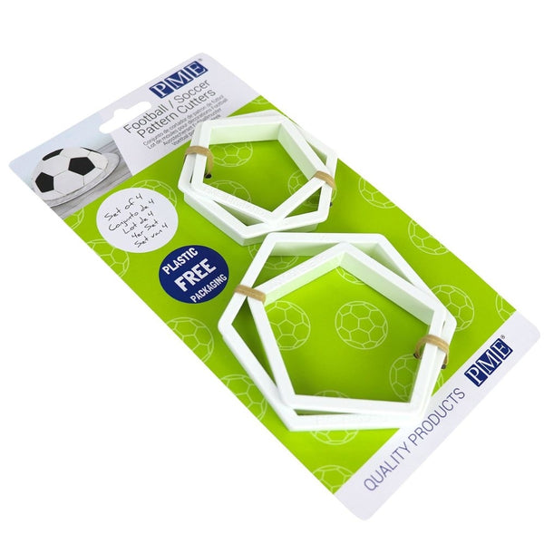 PME Football Pattern Cutters - Set of 4