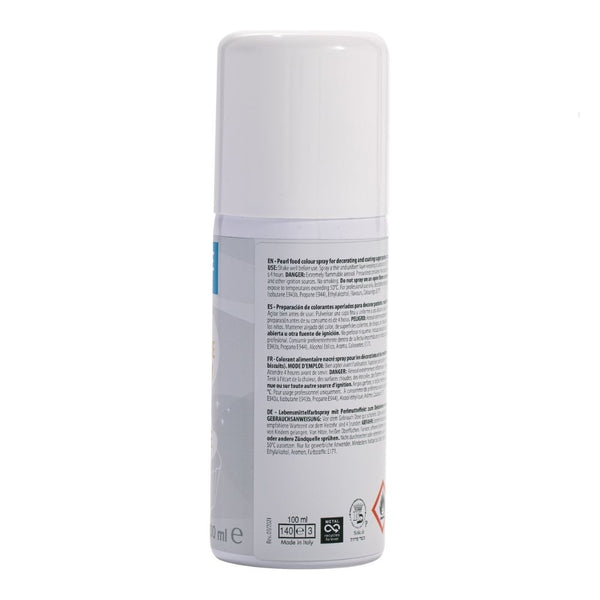 PME White Edible Lustre Spray Icing Colouring 100ml