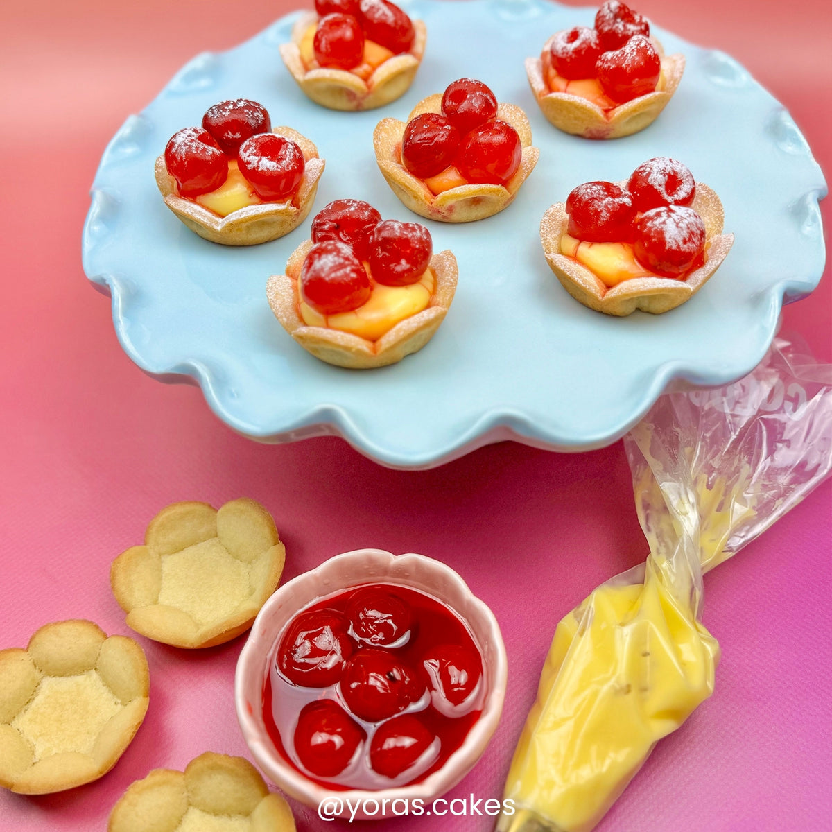Simply Making Passionfruit Punch Photography Backdrop