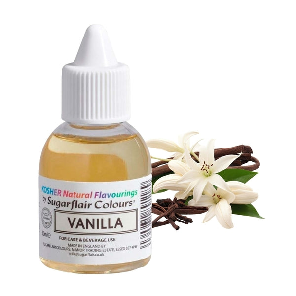 Sugarflair Vanilla - Kosher Concentrated Natural Flavour