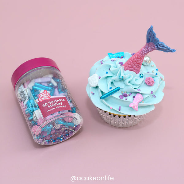FunCakes Miracle Mermaid 3D Sprinkle Medley 70g