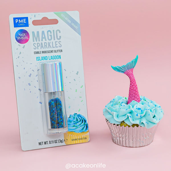 PME Island Lagoon - Edible Iridescent Glitter Magic Sparkles