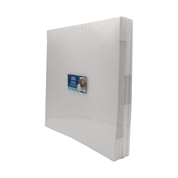 Simply Making White Square Cake Box - 6" Deep