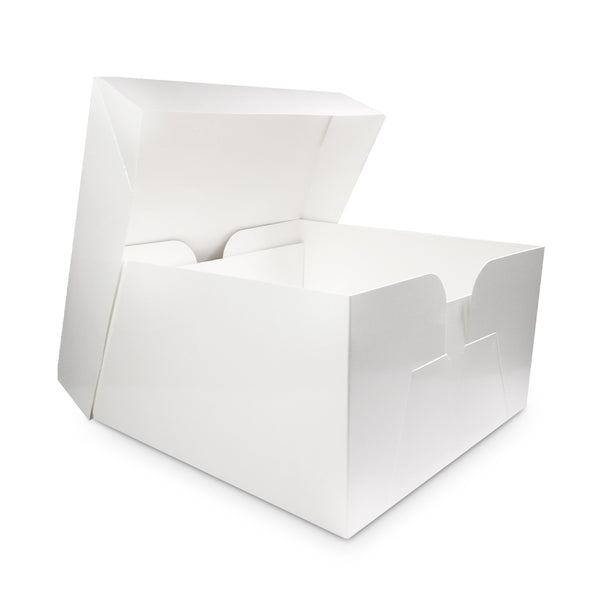 Simply Making White Square Cake Box - 6" Deep