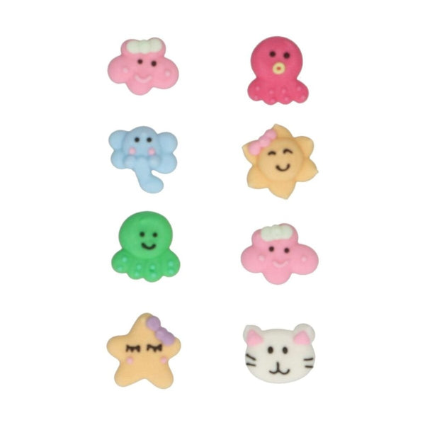 FunCakes Kawaii Sugar Decorations Set Of 8