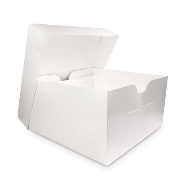 Simply Making White Square Cake Box - 6" Deep