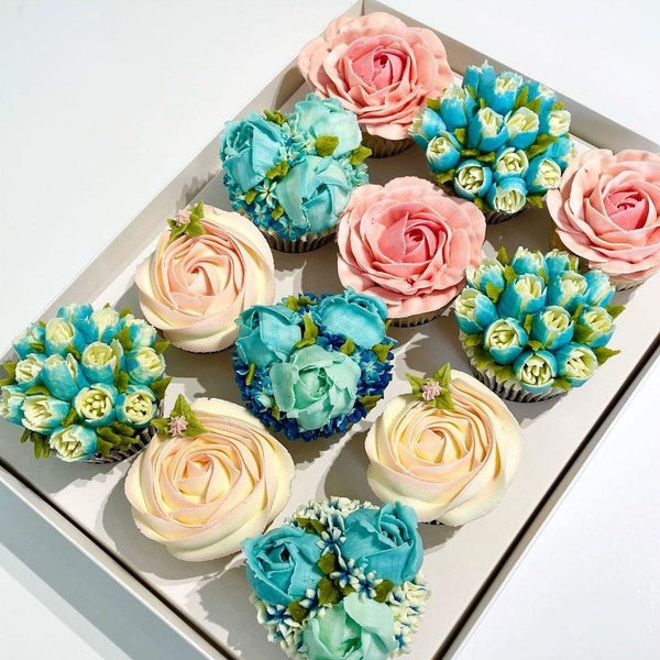 Stunning Floral Cupcakes