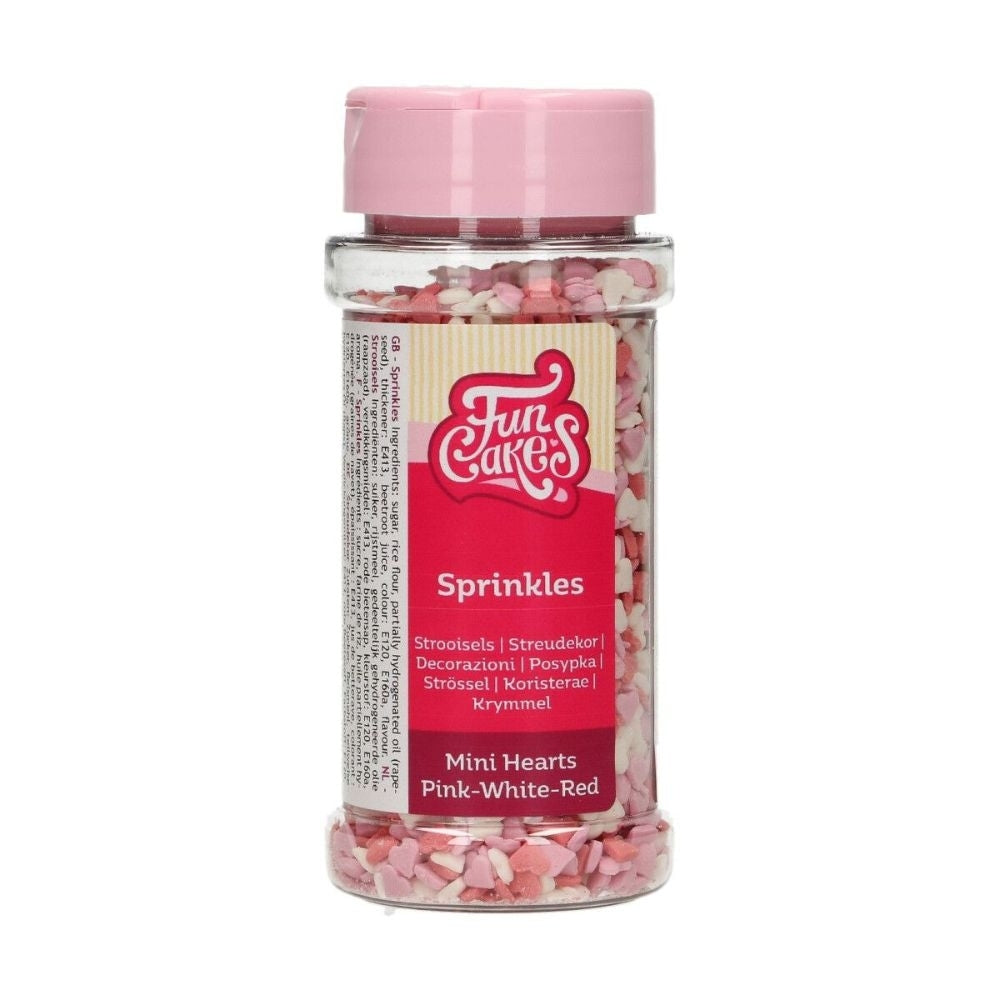 FunCakes Mini Hearts Sprinkle Mix