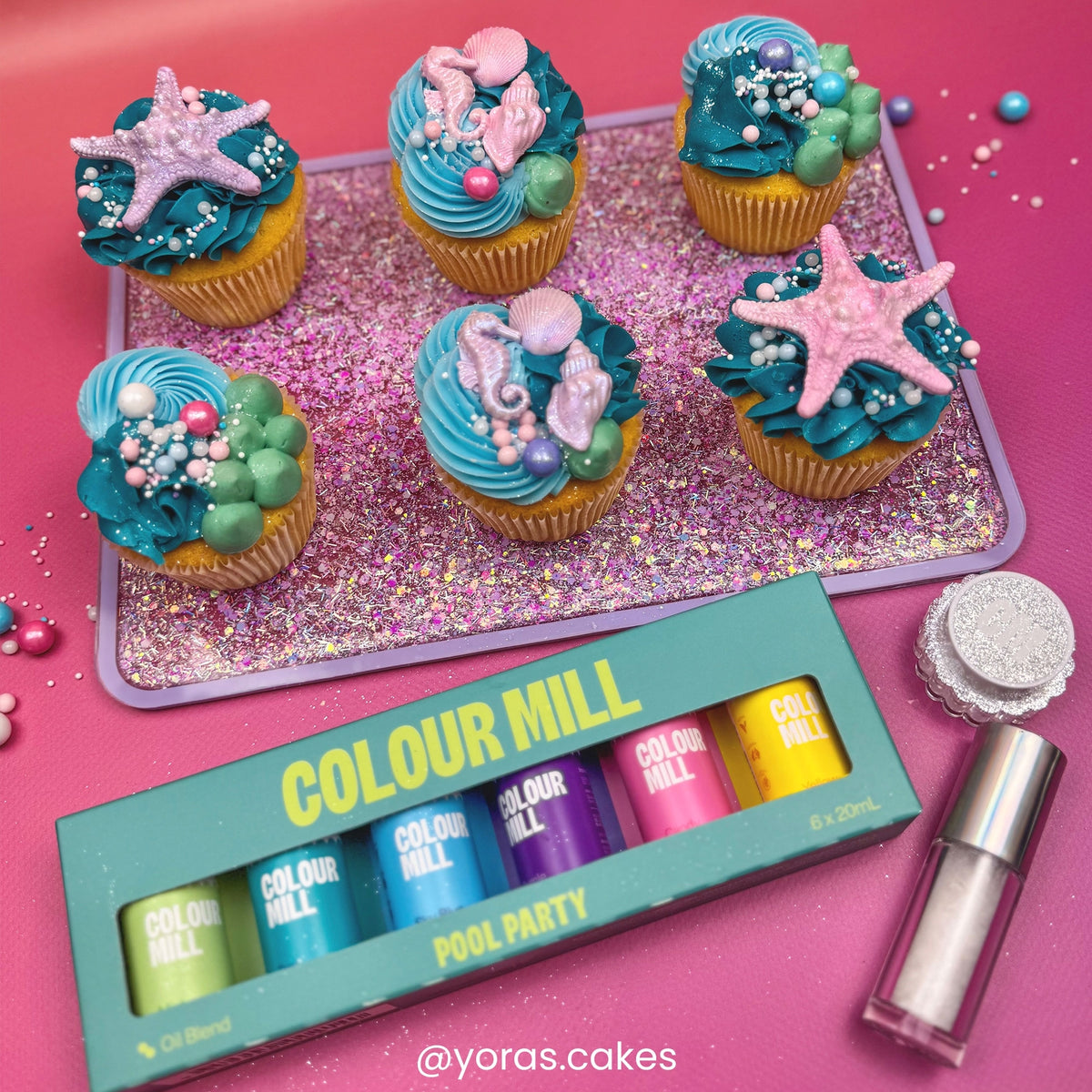 Colour Mill Pool Party - Gift Set of 6 Oil Based Colouring