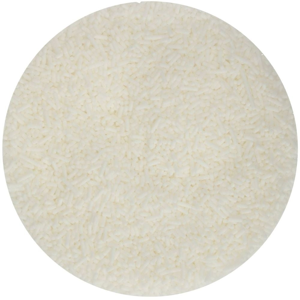 FunCakes White Sugar Strands Sprinkles 80g